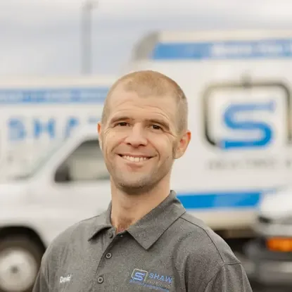 David, plumber at Shaw Plumbing
